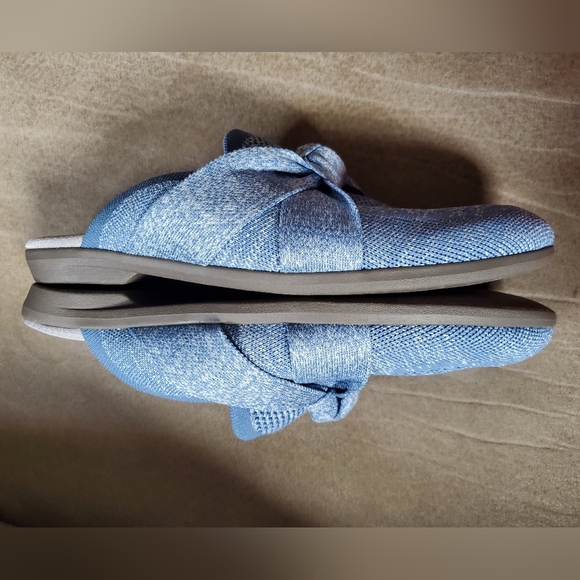 NWOT Life Stride X B Zee's Air Step Kissed Mule In Blue Size 9M - Picture 7 of 9